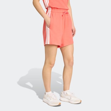 oranžs ADIDAS SPORTSWEAR Standarta Sporta bikses 'Essentials'
