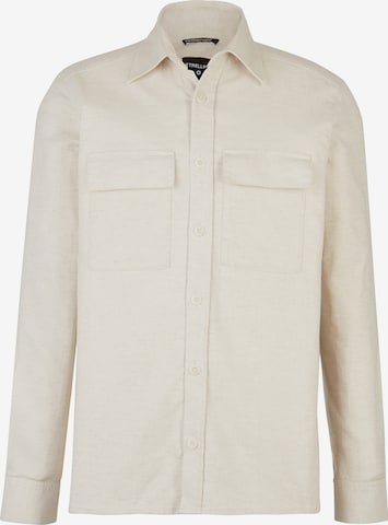 Coupe regular Chemise 'Jimi' STRELLSON en beige : devant