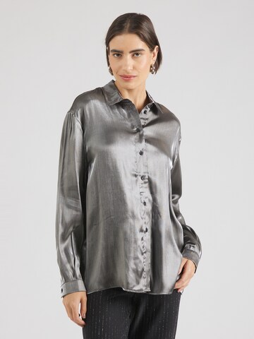 PIECES - Blusa 'PCROLA' en gris: frente