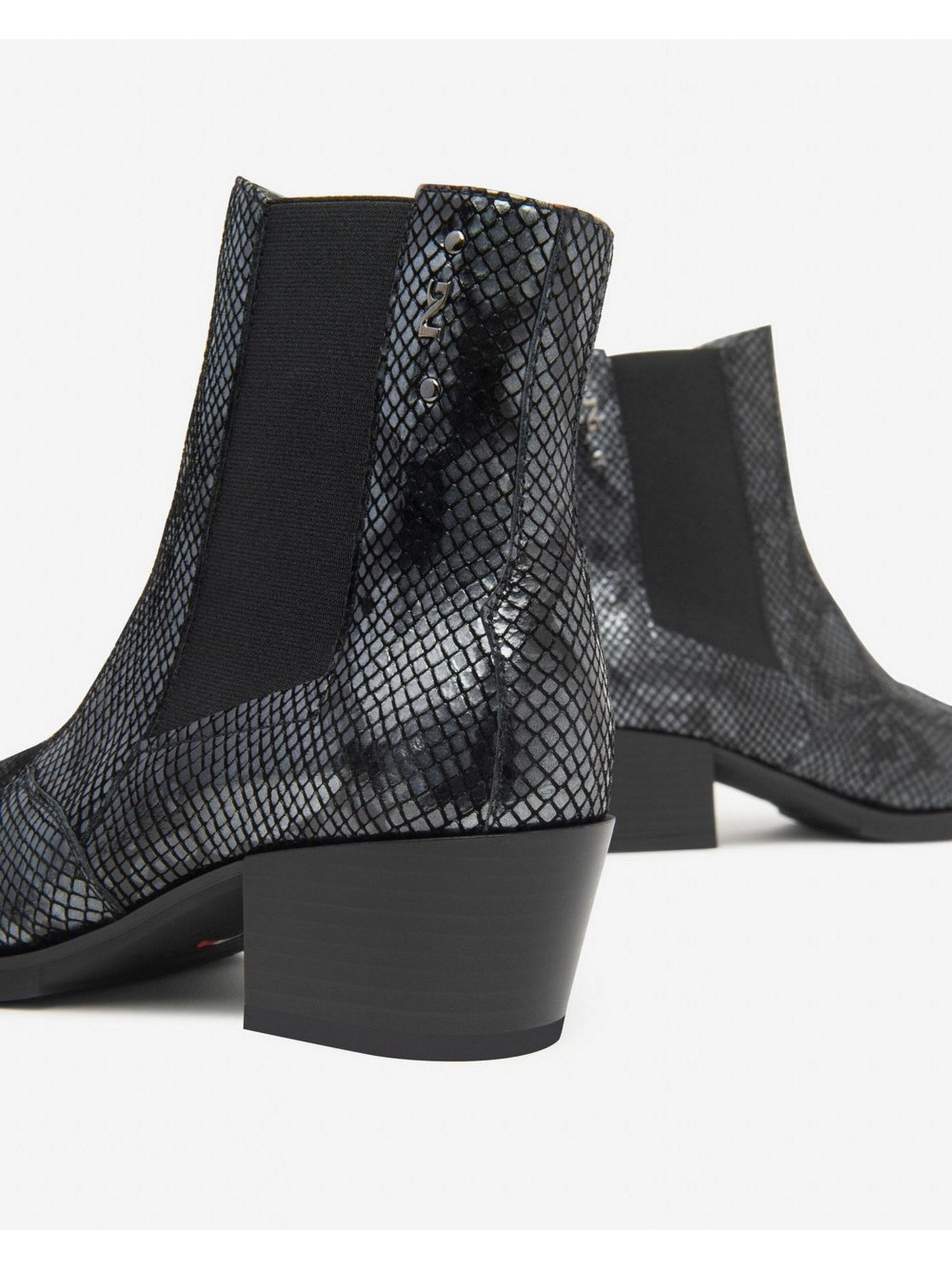 Chelsea Boots 'Badia' Nero Giardini en noir