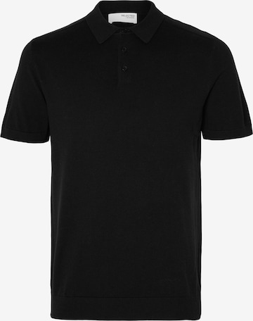 SELECTED HOMME - Pullover 'BERG' em preto: frente