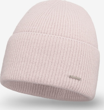 Vivisence Beanie '7096' in Pink: front
