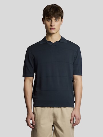 Lyle & Scott Pullover 'Tonal Stripe' in Grau: Vorderseite