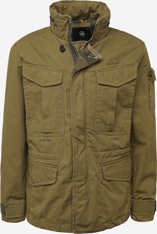 Veste mi-saison G-Star RAW en vert : devant