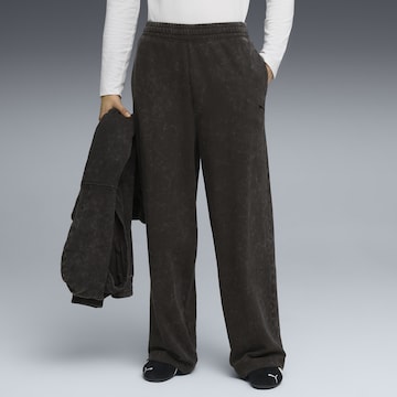 Wide Leg Pantalon de sport 'Future Archive' PUMA en noir : devant