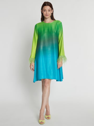 Ana Alcazar Cocktailjurk ' Rapya ' in Blauw