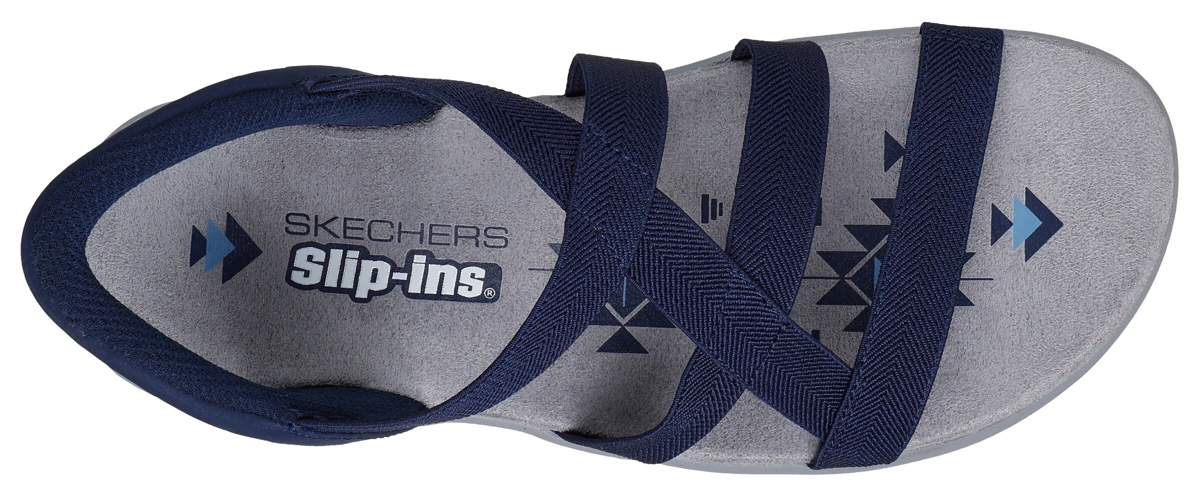 SKECHERS Sandale in Blau