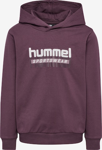 Hummel Sweatshirt 'TUKAS' in Purple: front