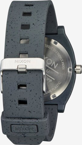 Nixon Analogové hodinky 'Time Teller' – šedá