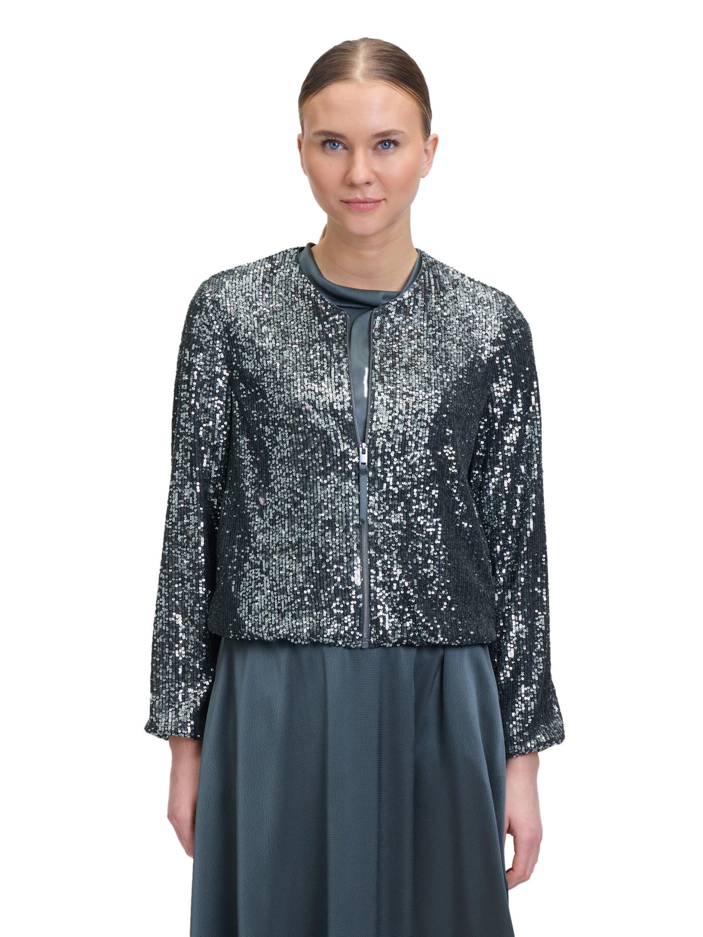 Giacca di mezza stagione di Vera Mont in grigio: frontale