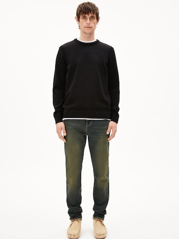 ARMEDANGELS Pullover 'MIKITAA' (GOTS) in Schwarz