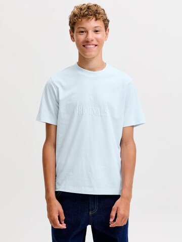 Jack & Jones Junior Shirt in Blauw: voorkant