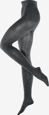 BURLINGTON Tights 'Rib Couture' in Grey: front