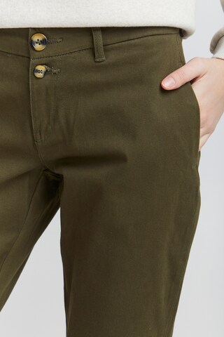 Oxmo Regular Chino 'Pilar' in Groen