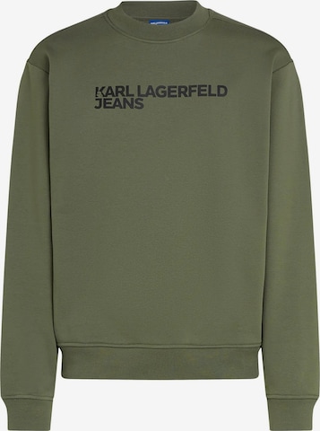 KARL LAGERFELD JEANSSweater majica - zelena boja: prednji dio