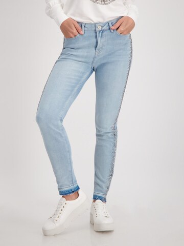 monari Skinny Fit Дънки в синьо: отпред