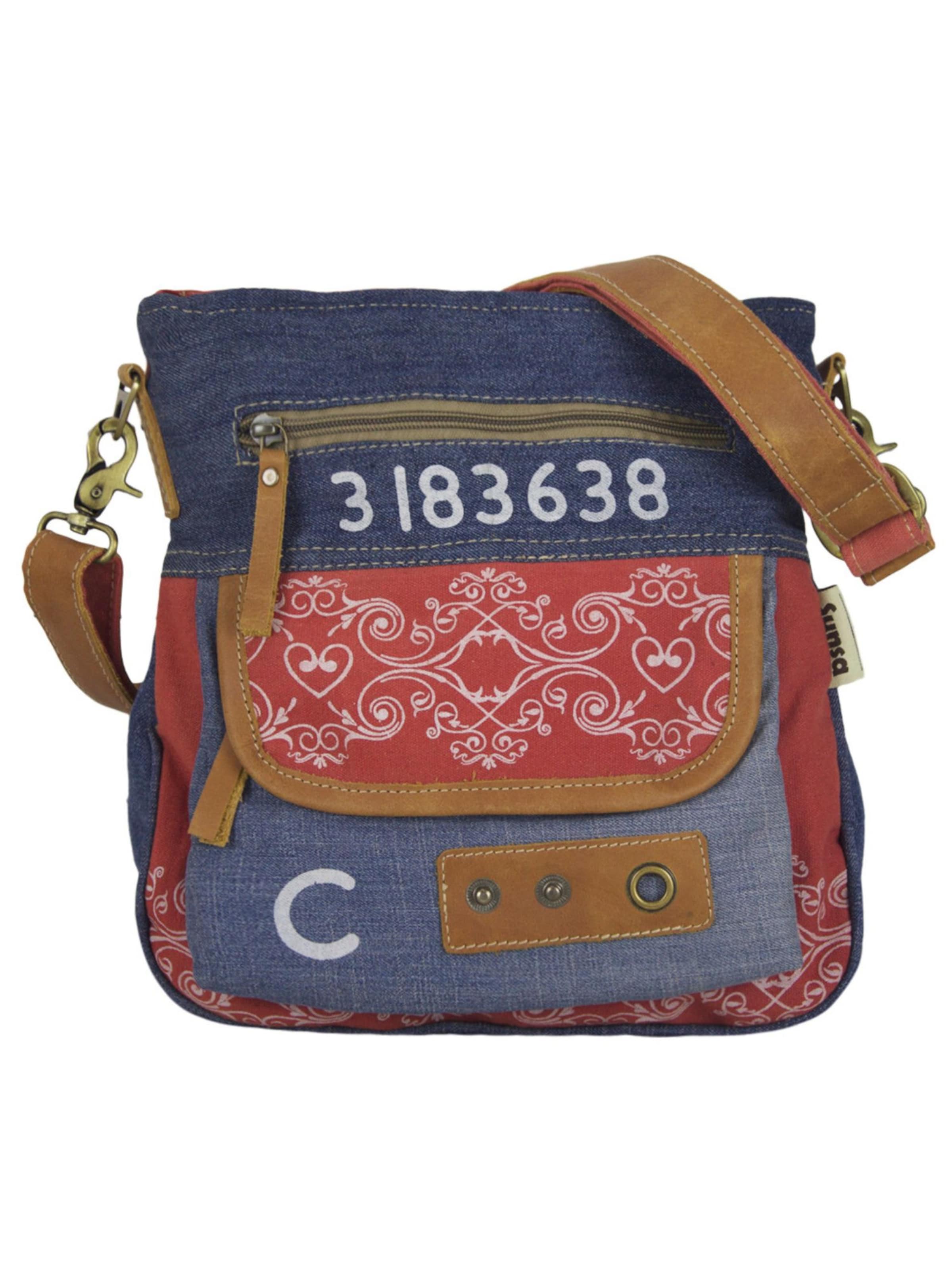 Sunsa Crossbody Bag 'Sunsa' in Blue: front