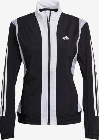 ADIDAS PERFORMANCE Sportjacke in schwarz / weiß, Produktansicht