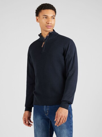 Jack's Pullover in Blau: Vorderseite