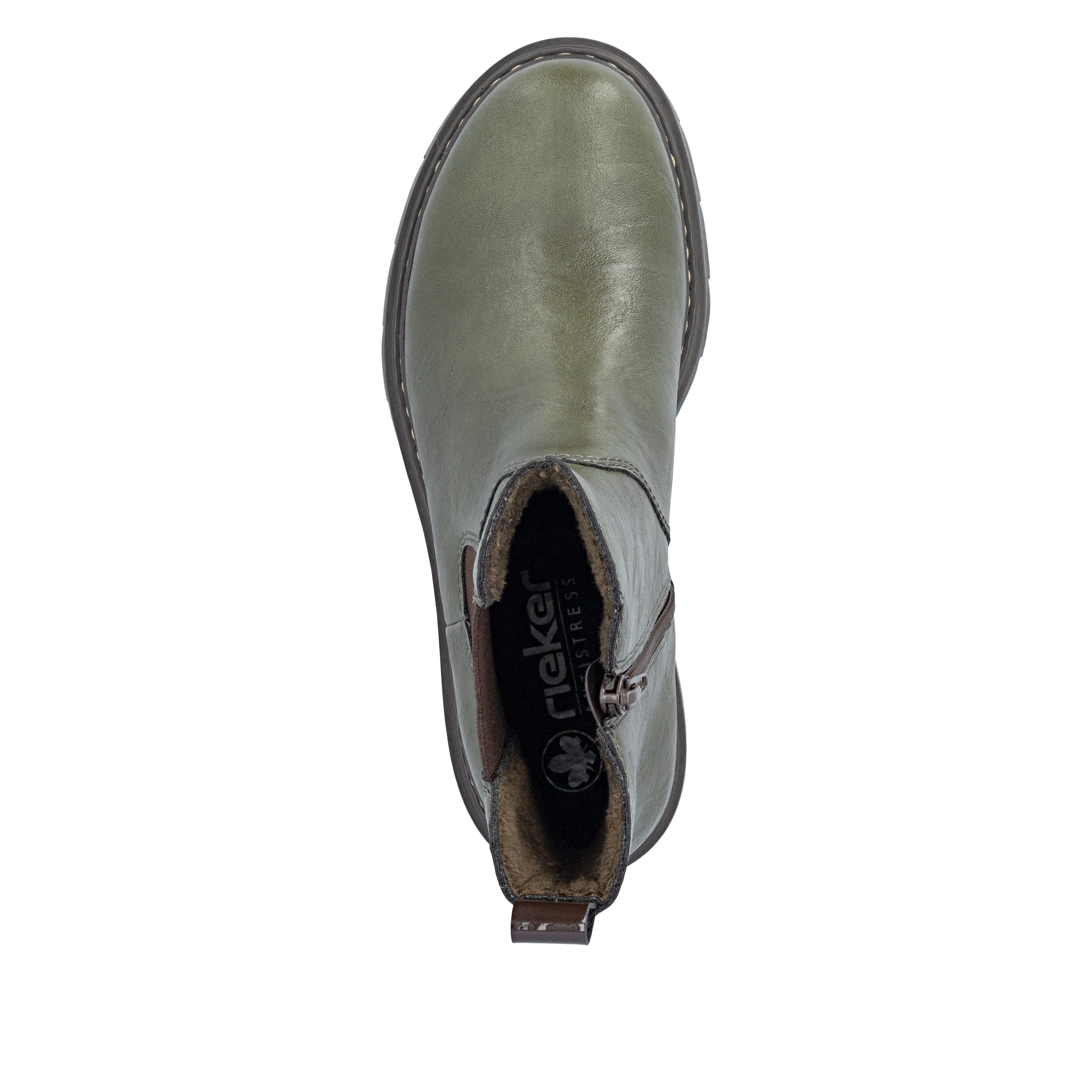 Chelsea Boots Rieker en vert