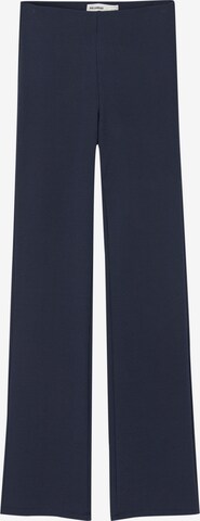 Pull&Bear Flared Hose in Blau: predná strana