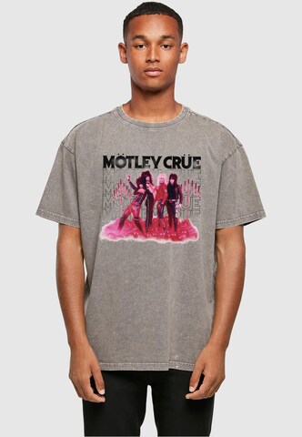 T-Shirt 'Motley Crue' Merchcode en gris : devant