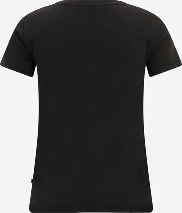 juoda LEVI'S ® Marškinėliai 'Graphic Perfect Vneck'