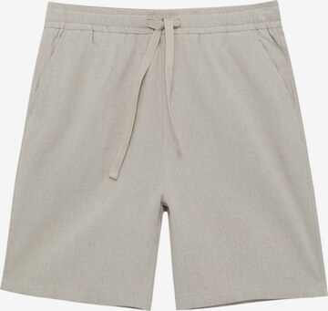 Pull&Bear Regular Broek in Beige: voorkant