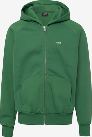 6pm Sweat jacket in Green: front