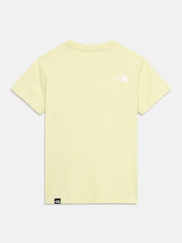 THE NORTH FACE Функциональная футболка 'SIMPLE DOME' в Желтый