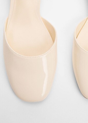 MANGO Ballerina 'rondo' in Beige