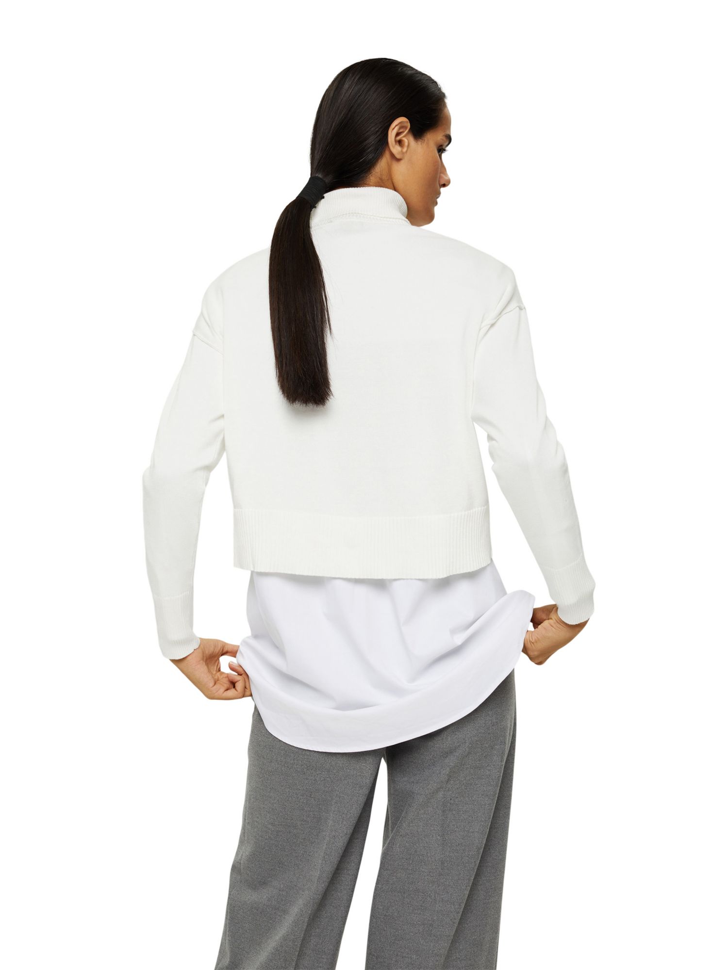 EDC BY ESPRIT Pullover in Offwhite 