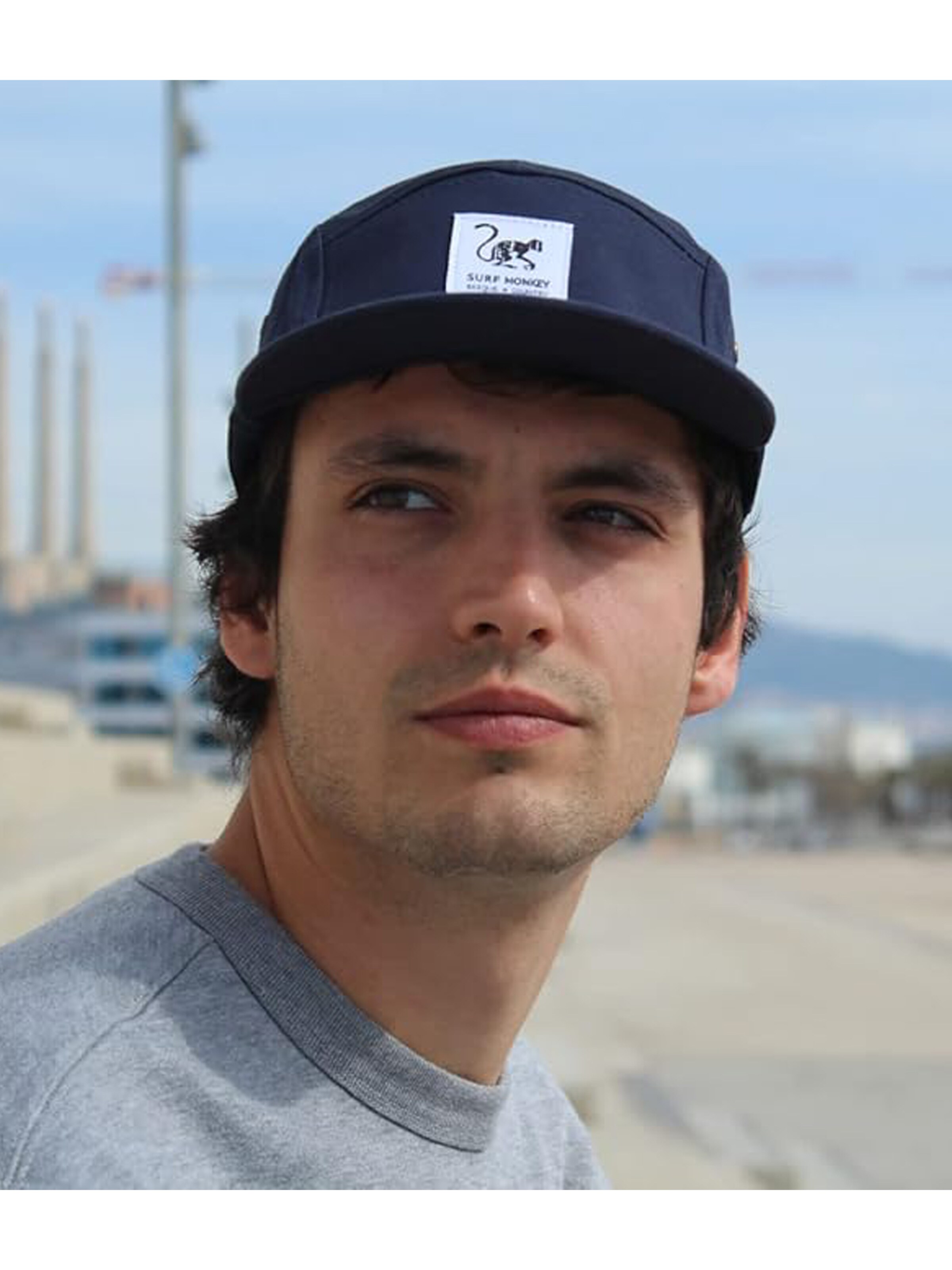 Surf Monkey - Gorra deportiva en azul