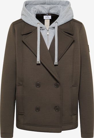 CECIL Between-Season Jacket in Brown: front