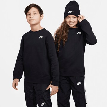 juoda Nike Sportswear Megztinis be užsegimo