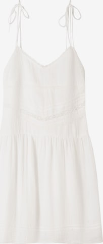 Bershka Kleid in Weiß: Vorderseite