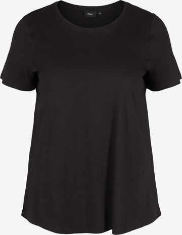 Zizzi - Camiseta en negro: frente