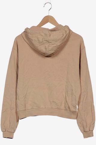 NA-KD Sweatshirt & Zip-Up Hoodie in M in Beige