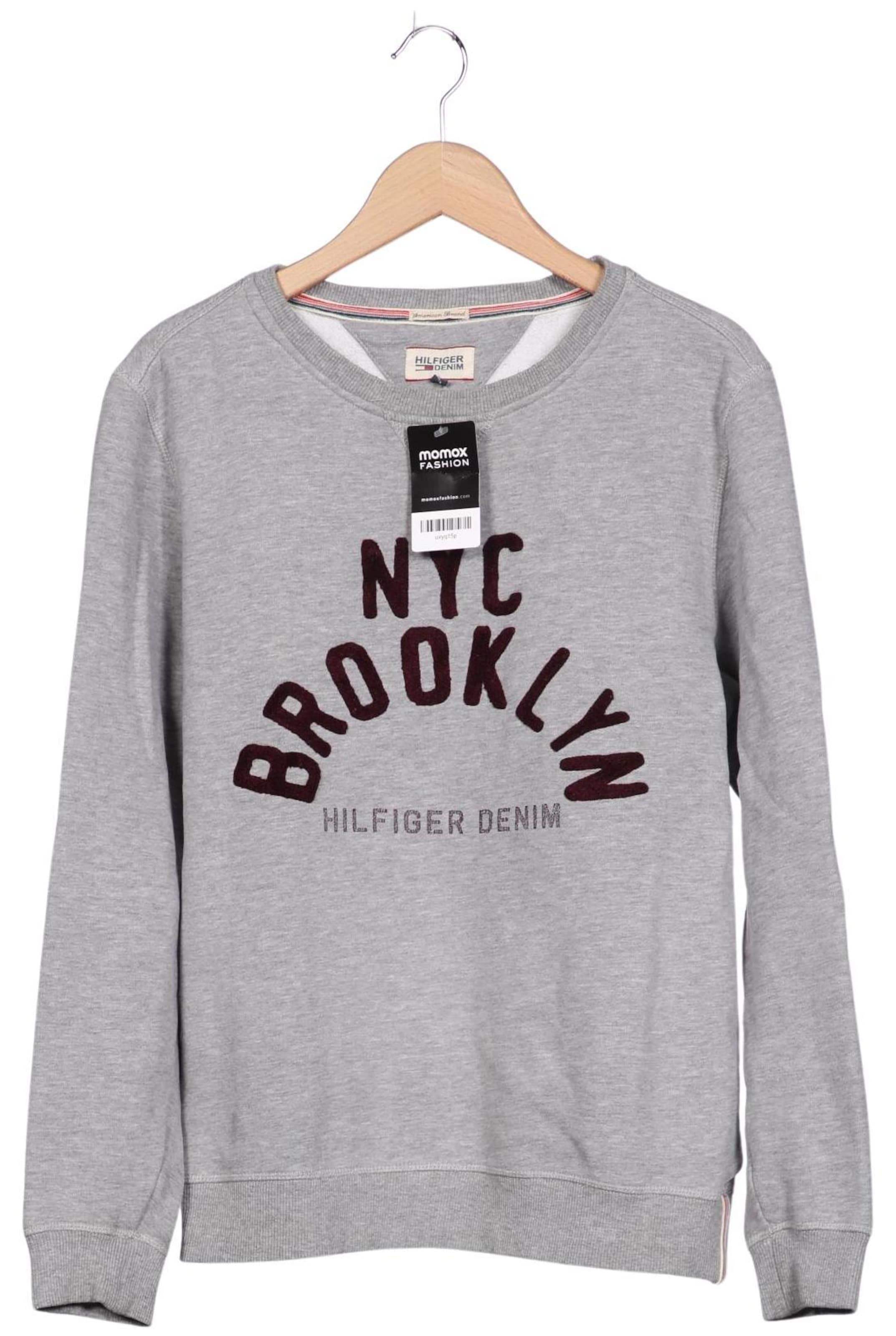 Tommy Jeans Sweater M in Grau: Vorderseite