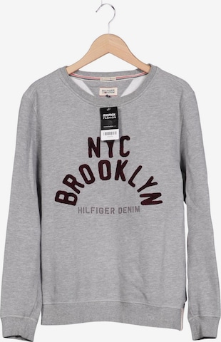 Tommy Jeans Sweater M in Grau: Vorderseite
