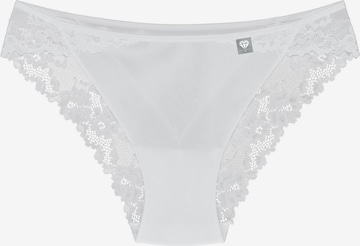 Slip 'Diamond 3518' Wolbar en blanc : devant