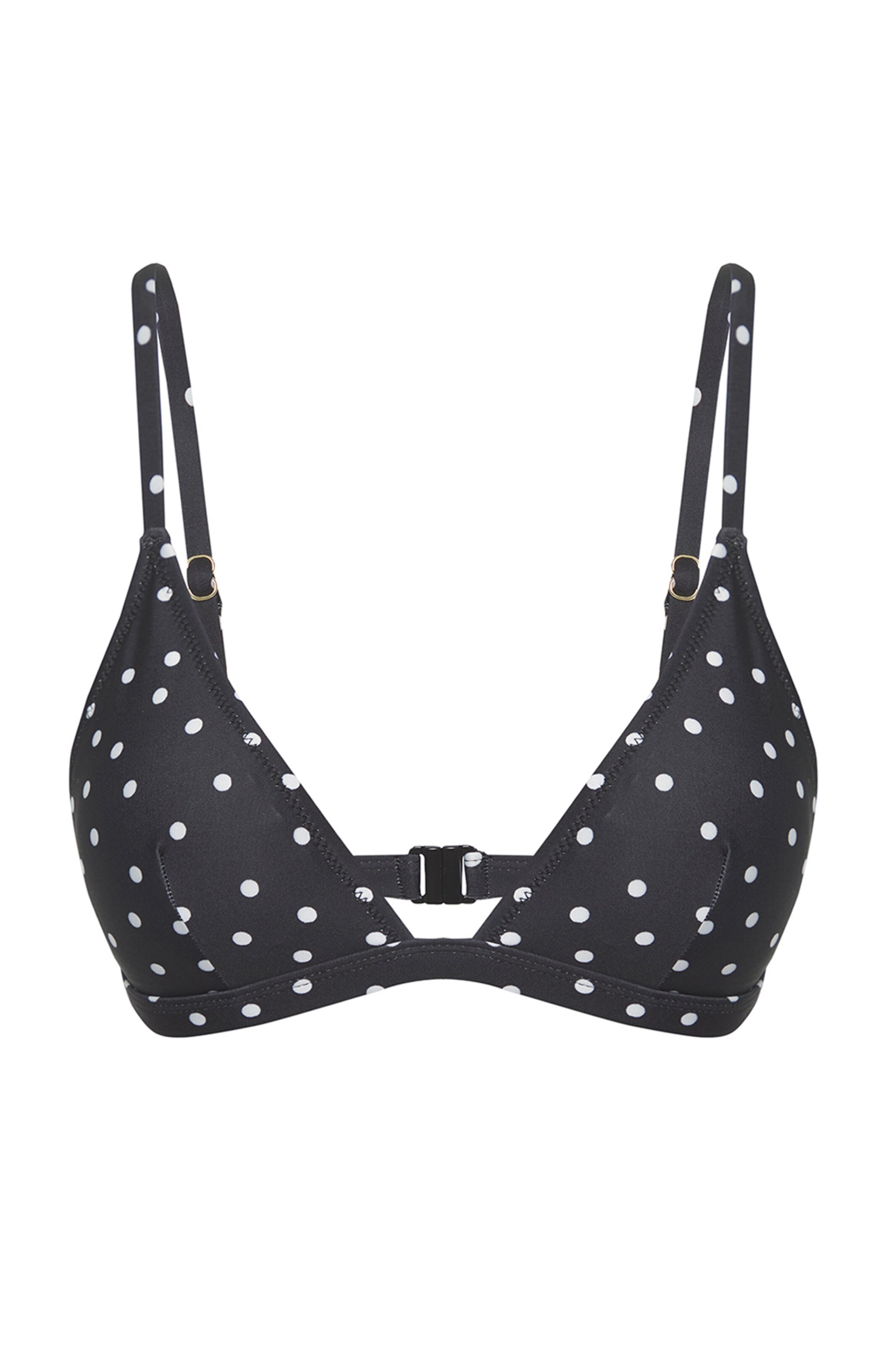 Triangle Hauts de bikini Trendyol en noir : devant