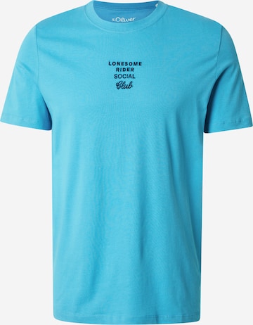 s.Oliver Shirt in Blau: Vorderseite