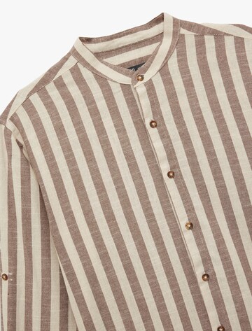 Koton Regular Fit Hemd in Braun