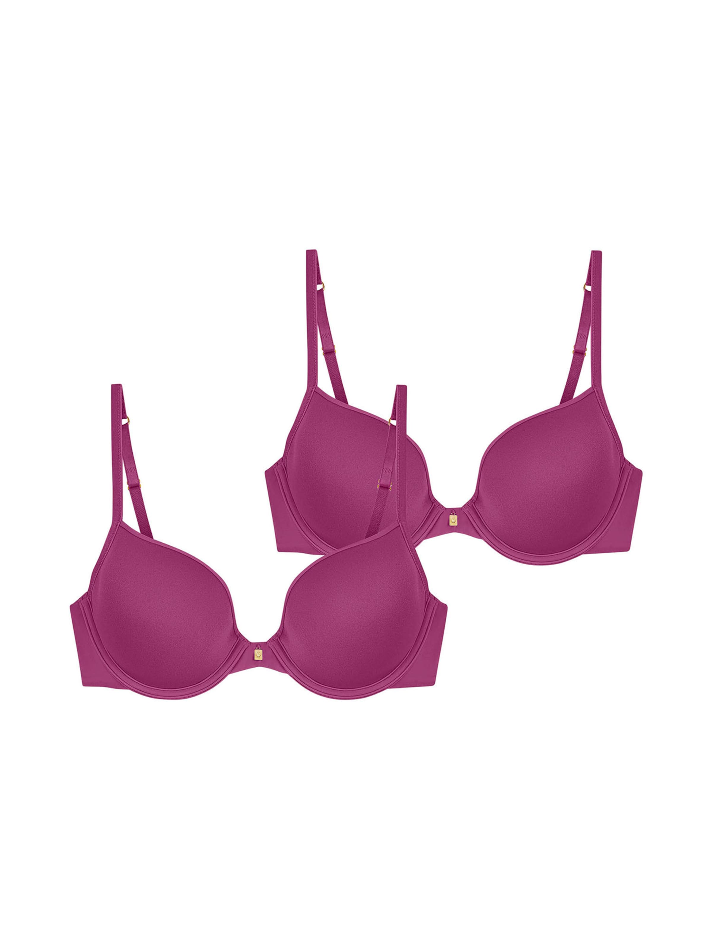 TRIUMPH Bügel-BH ' Body Make-Up Essentials ' in Pink: Vorderseite