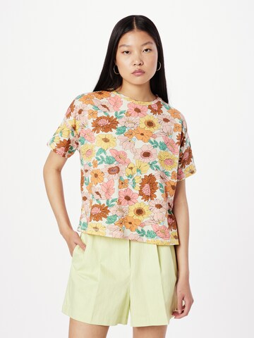 QS T-Shirt in Beige: Vorderseite