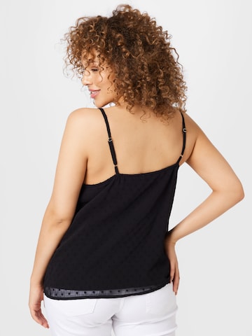 ABOUT YOU Curvy Top 'Tania' in Black