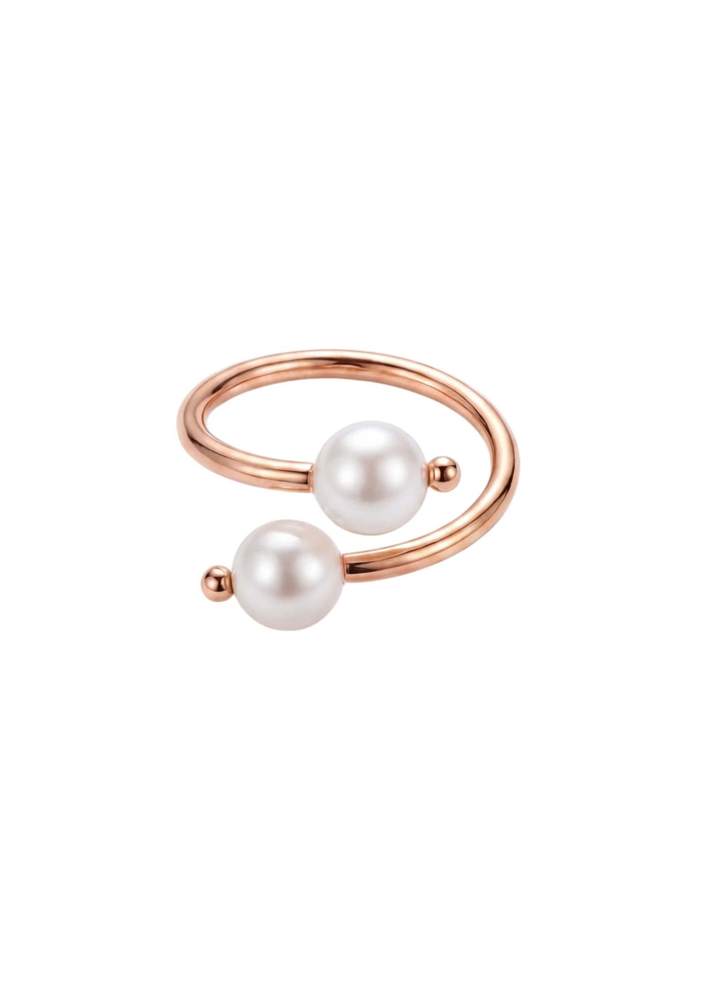 Anello 'Pearl Muse' di PURELEI in oro: frontale