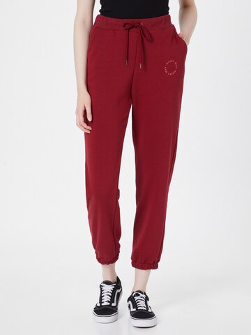 Tapered Pantaloni 'LUPA' de la Noisy may pe roșu: față