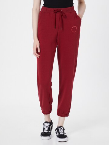 Pantalon 'LUPA' Noisy may en rouge : devant